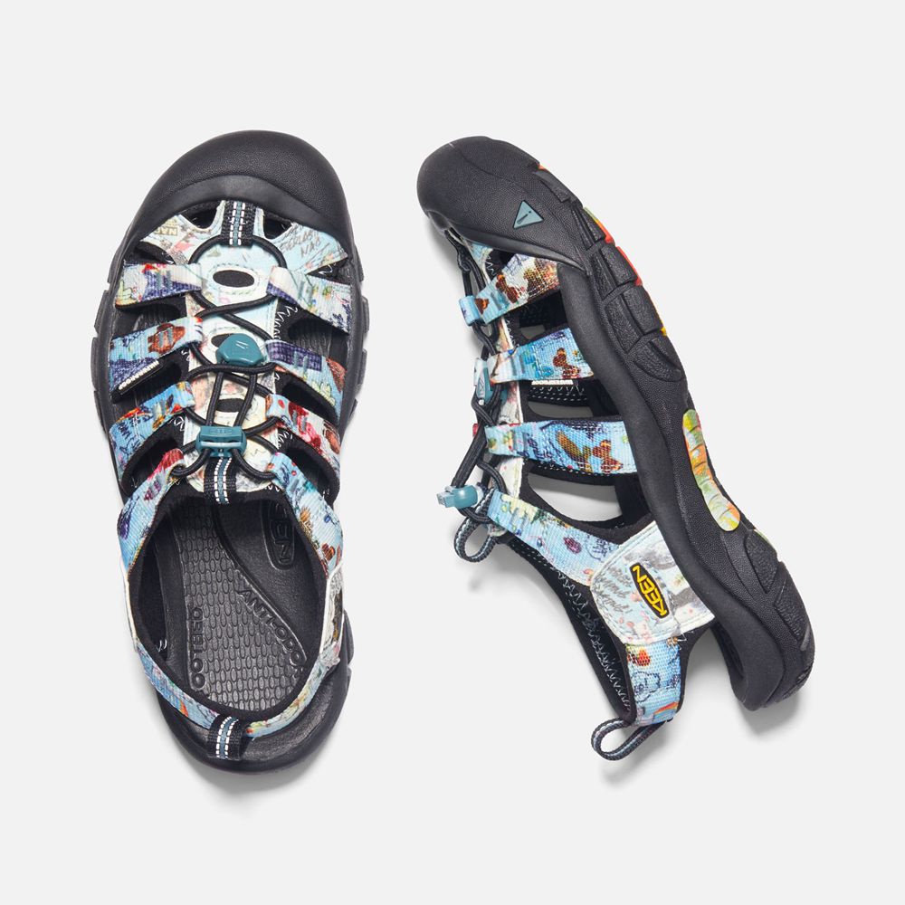 Sandales de Randonnée Keen Femme Multicolore | Newport H2 | UMELS-4193